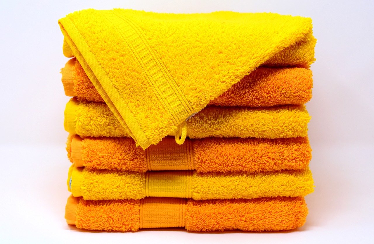 towels, washcloth, yellow-3401733.jpg